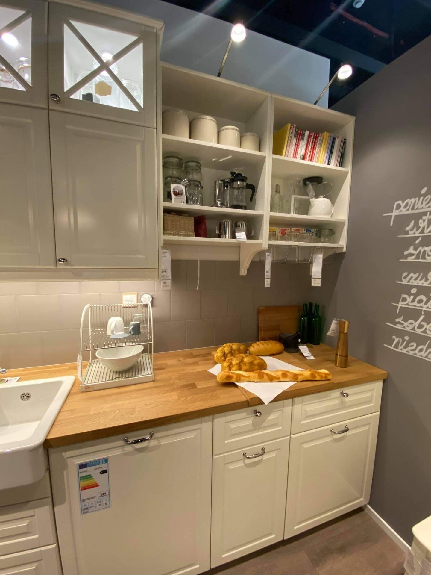 IKEA BODBYN Off-white Kitchen Cabinets: A Timeless Addition to Your ...